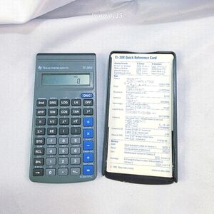 Texas Instruments TI-30X Scientific Calculator Works Made In Italy 1992